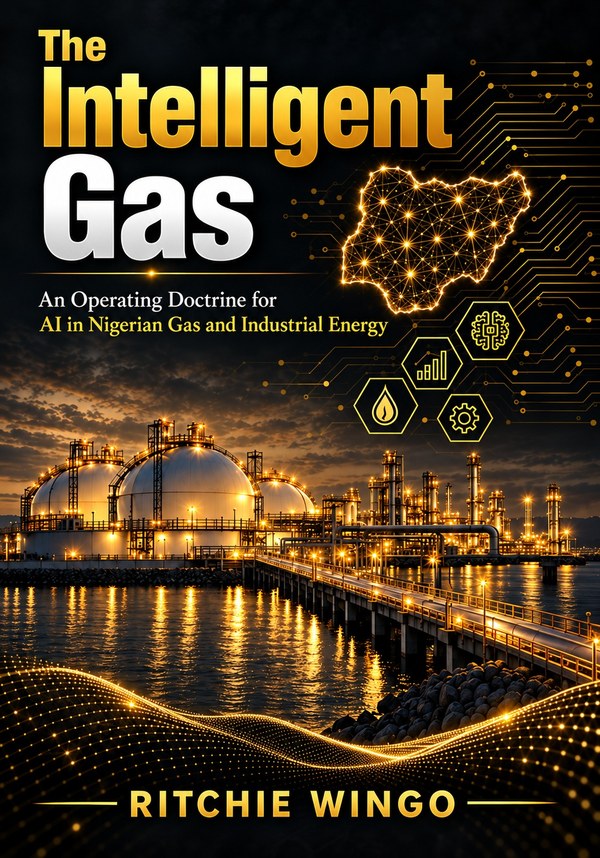 The Intelligent Gas by Ritchie Wingo, front cover